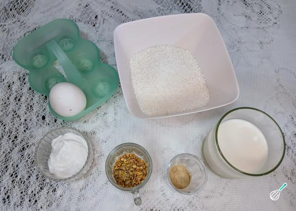 Receita de Rosquinha de tapioca - Passo 1