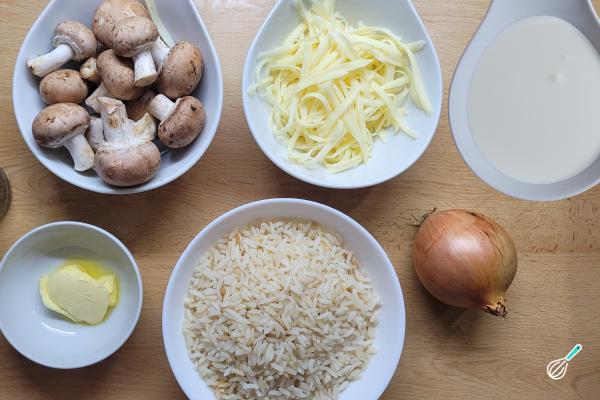 Receita de Arroz cremoso com creme de leite - Passo 1