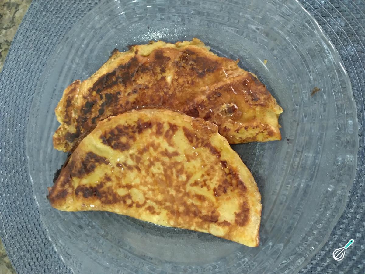 Receita de Panqueca de maçã e aveia