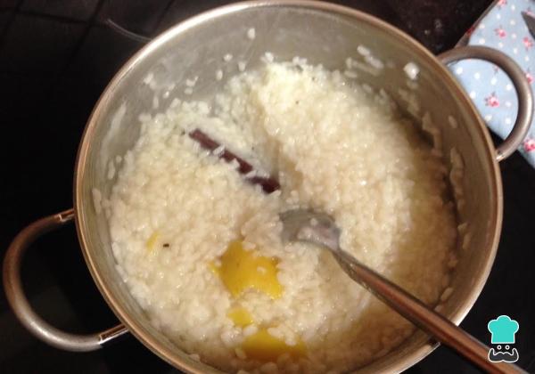 Receita de Arroz doce com leite condensado - Passo 3