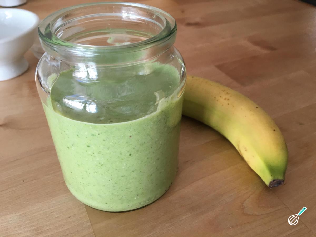 Smoothie detox com banana