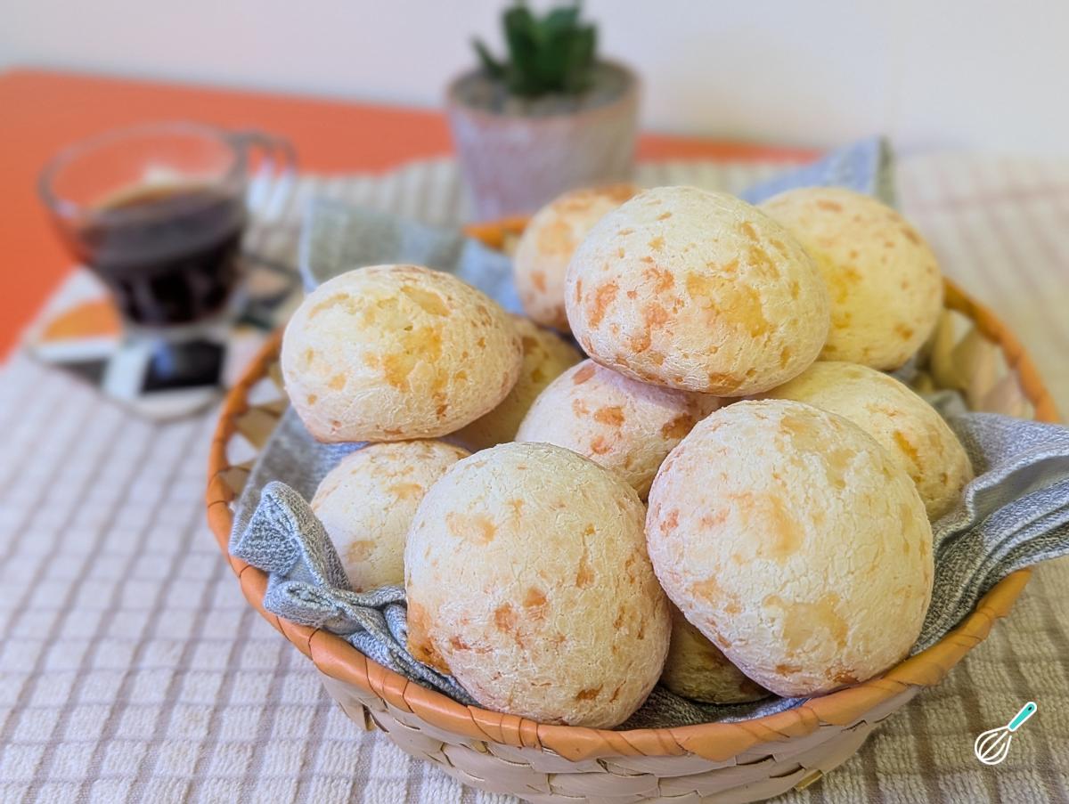 Receita de Pão de queijo com queijo coalho