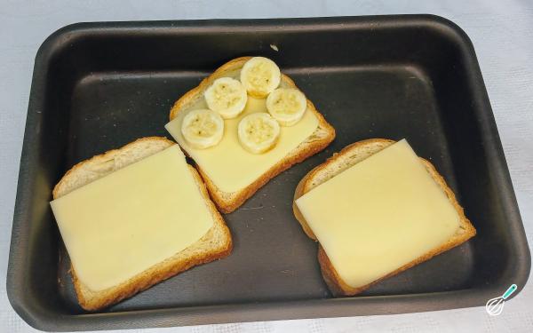 Receita de Toast de banana - Passo 3