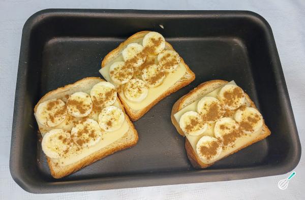 Receita de Toast de banana - Passo 4