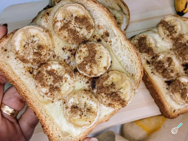 Receita de Toast de banana - Passo 5