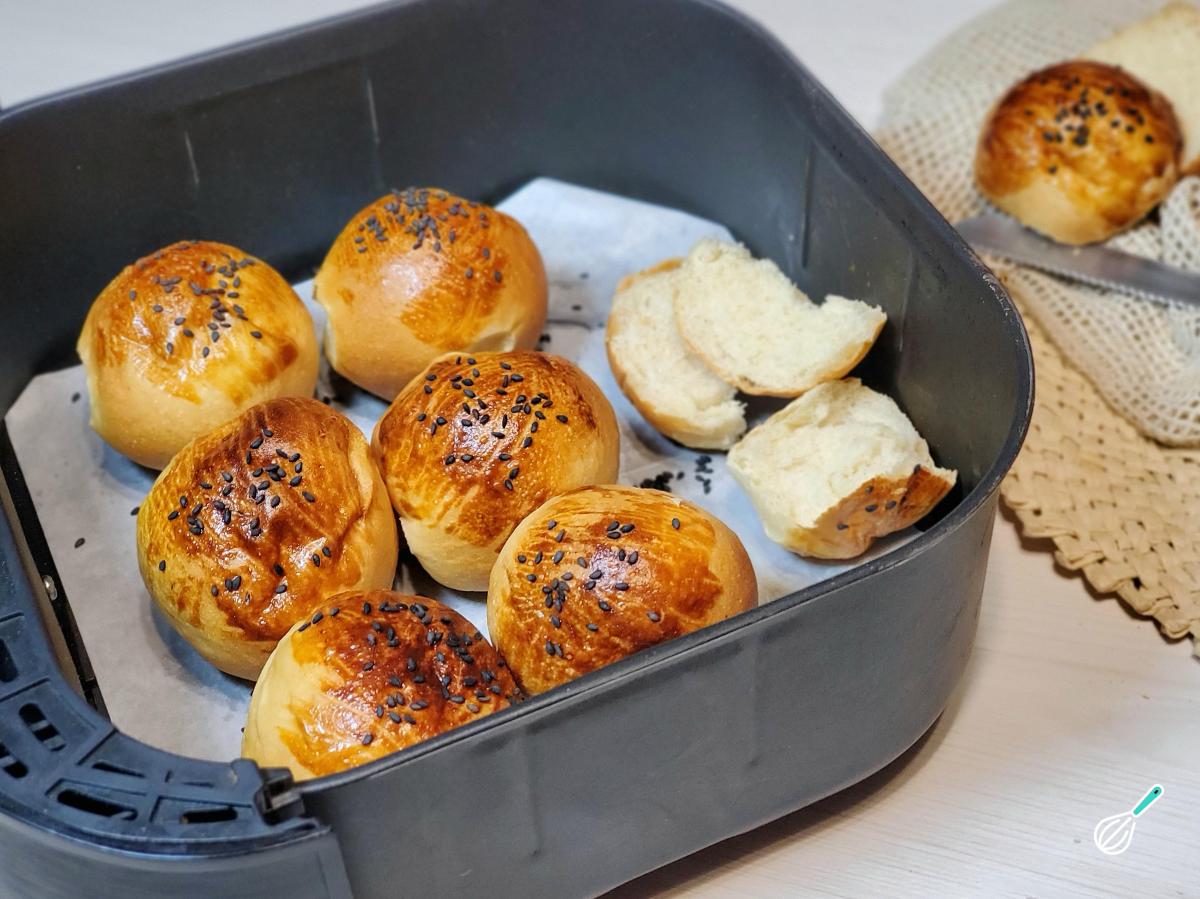 Receita de Pão na air fryer