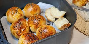 Receita de Pão na air fryer