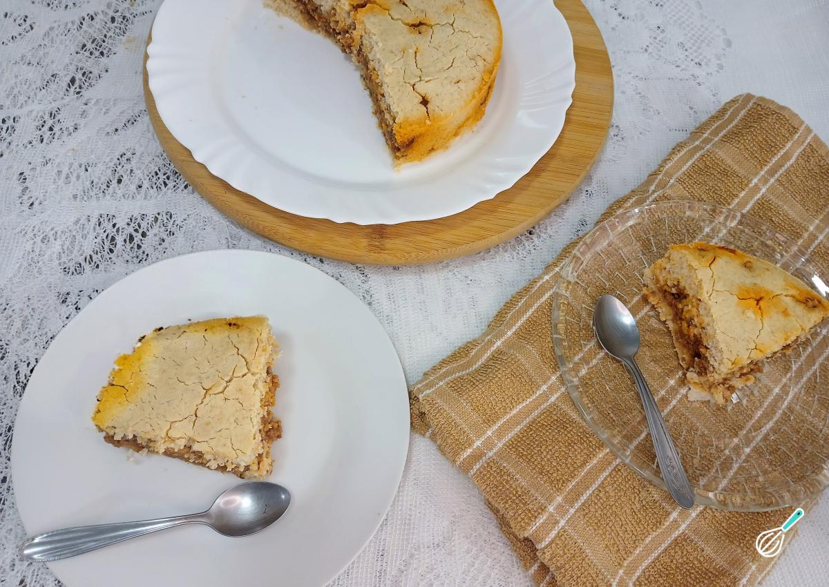 Receita de Bolo salgado de carne moída