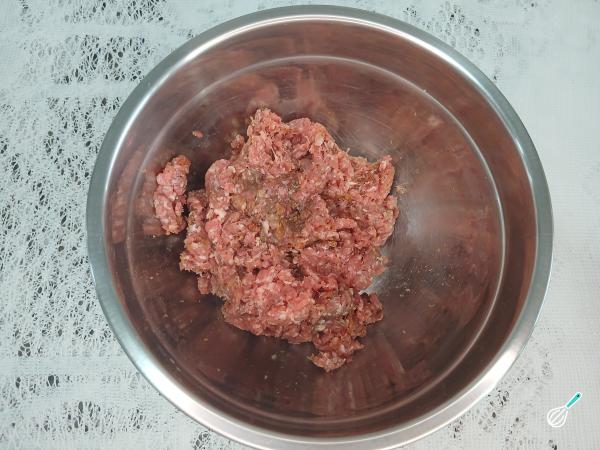 Receita de Bolo salgado de carne moída - Passo 2