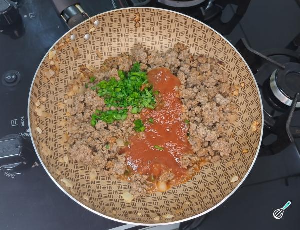 Receita de Bolo salgado de carne moída - Passo 4