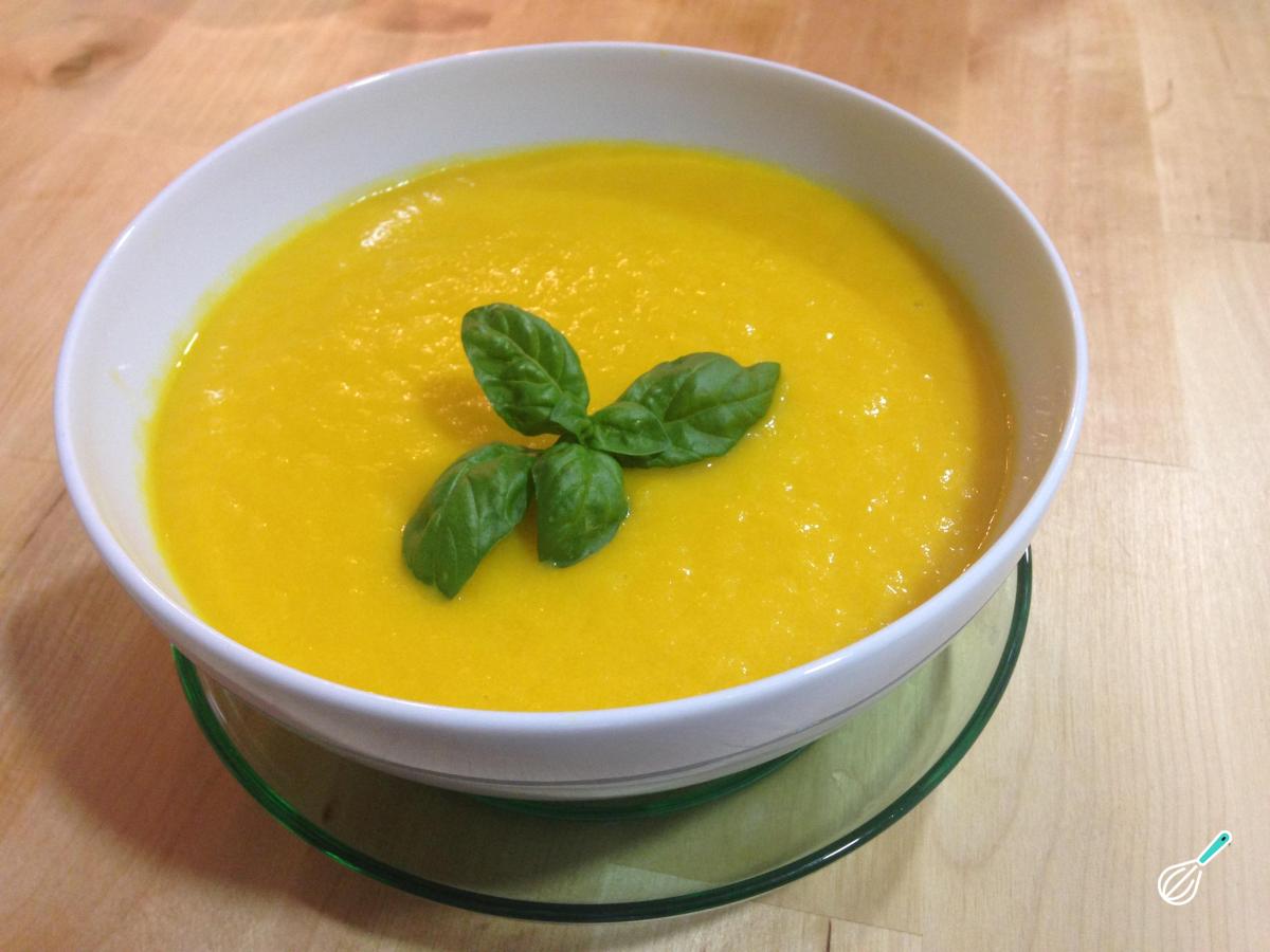 Receita de Creme de cenoura com gengibre