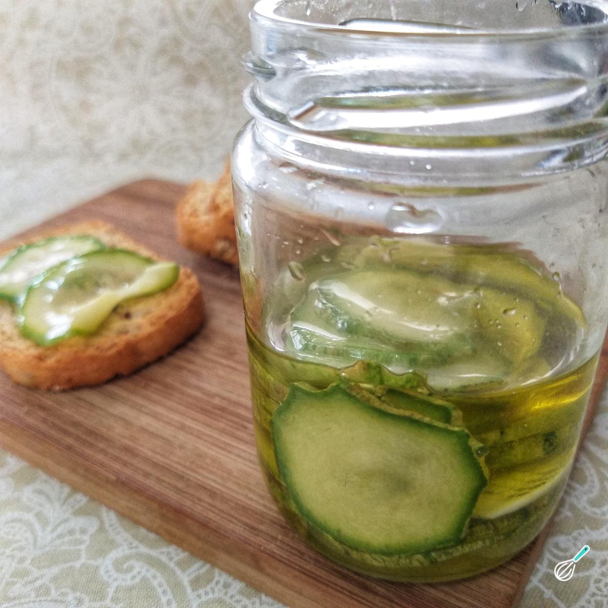 Receita de Abobrinha em conserva