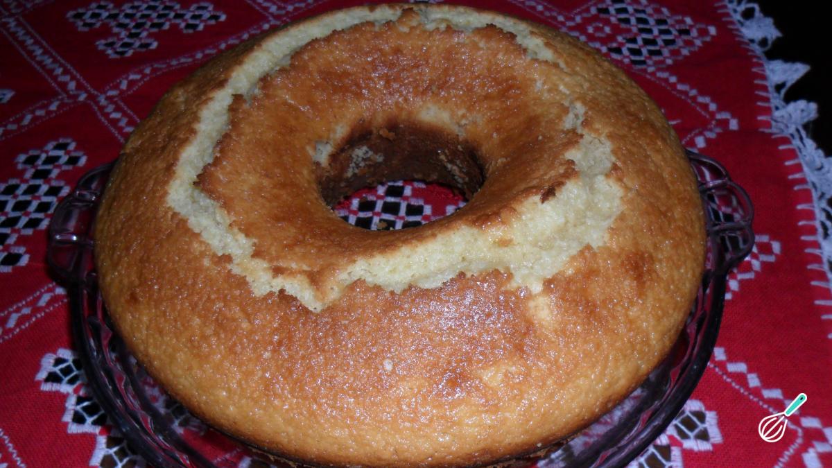 Receita de Bolo de mandioca de liquidificador