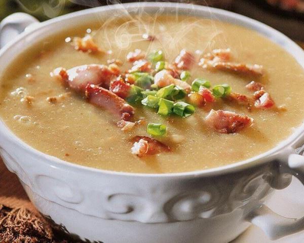 Receita de Caldo de frango com mandioca - Passo 6