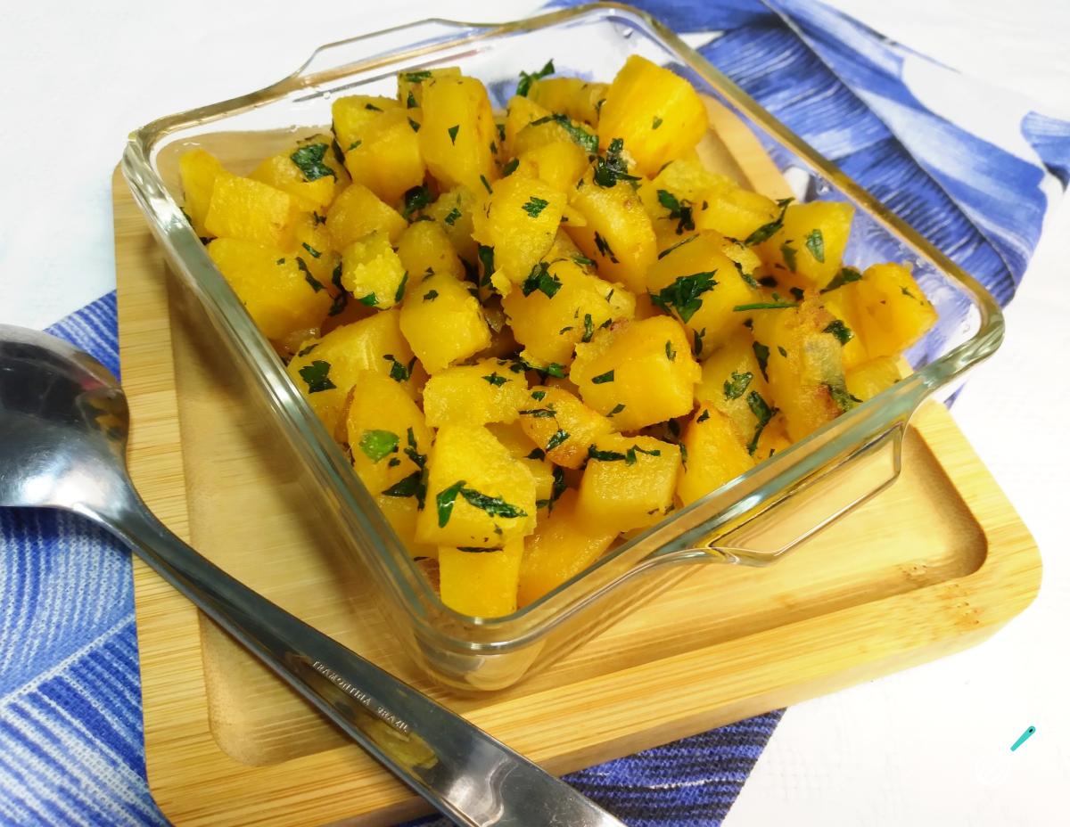 Receita de Mandioquinha sauté