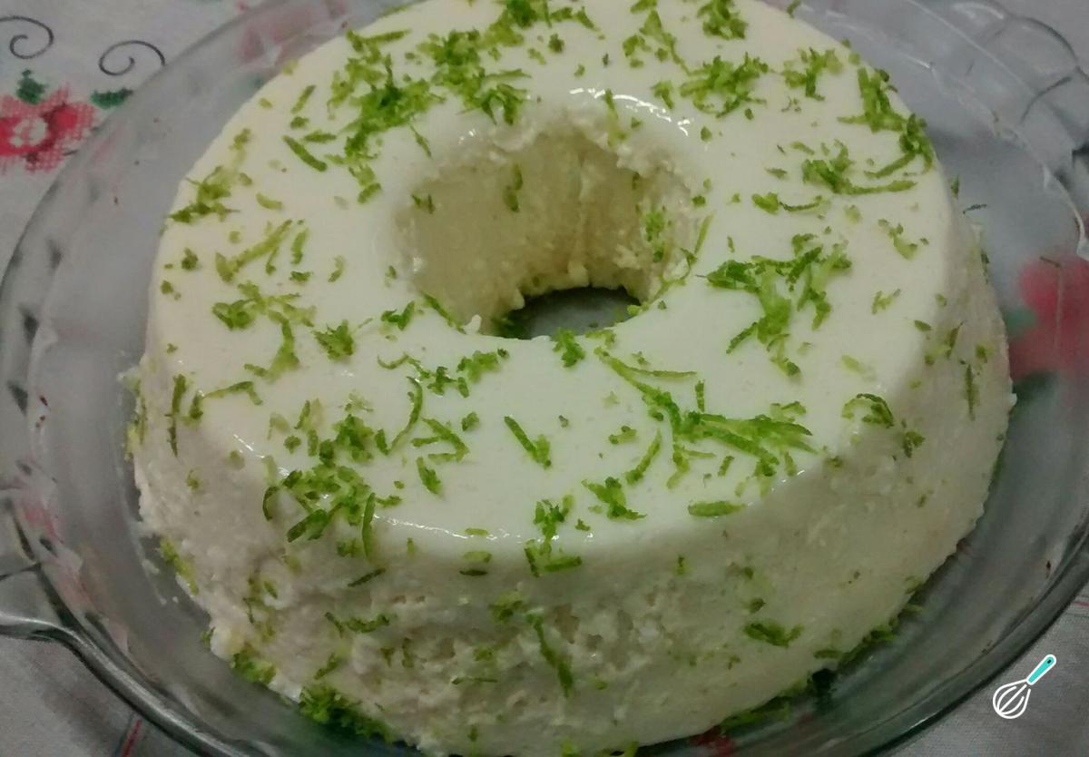Receita de Pudim gelado de limão