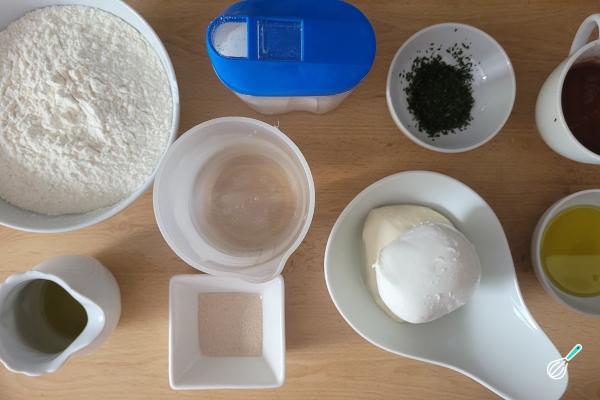 Receita de Calzone de pizza - Passo 1