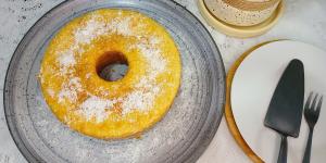 Receita de Bolo de coco sem lactose