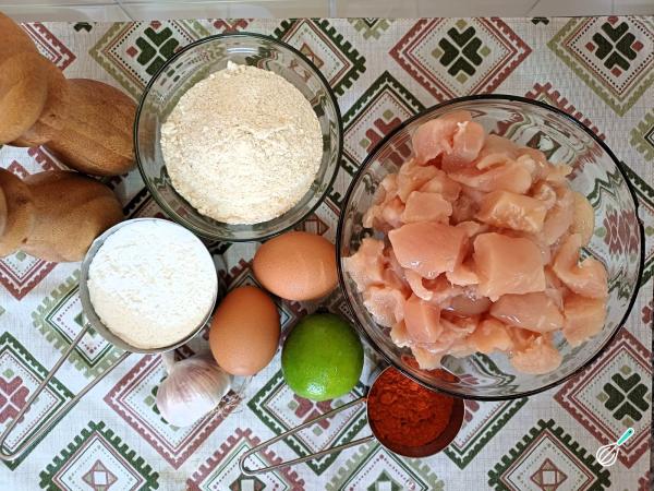 Receita de Pipoca de frango - Passo 1