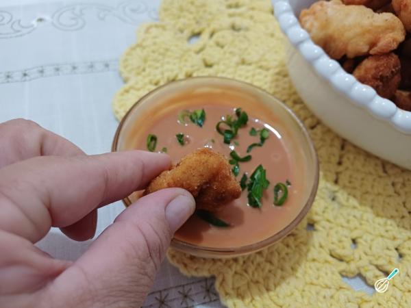 Receita de Pipoca de frango - Passo 10