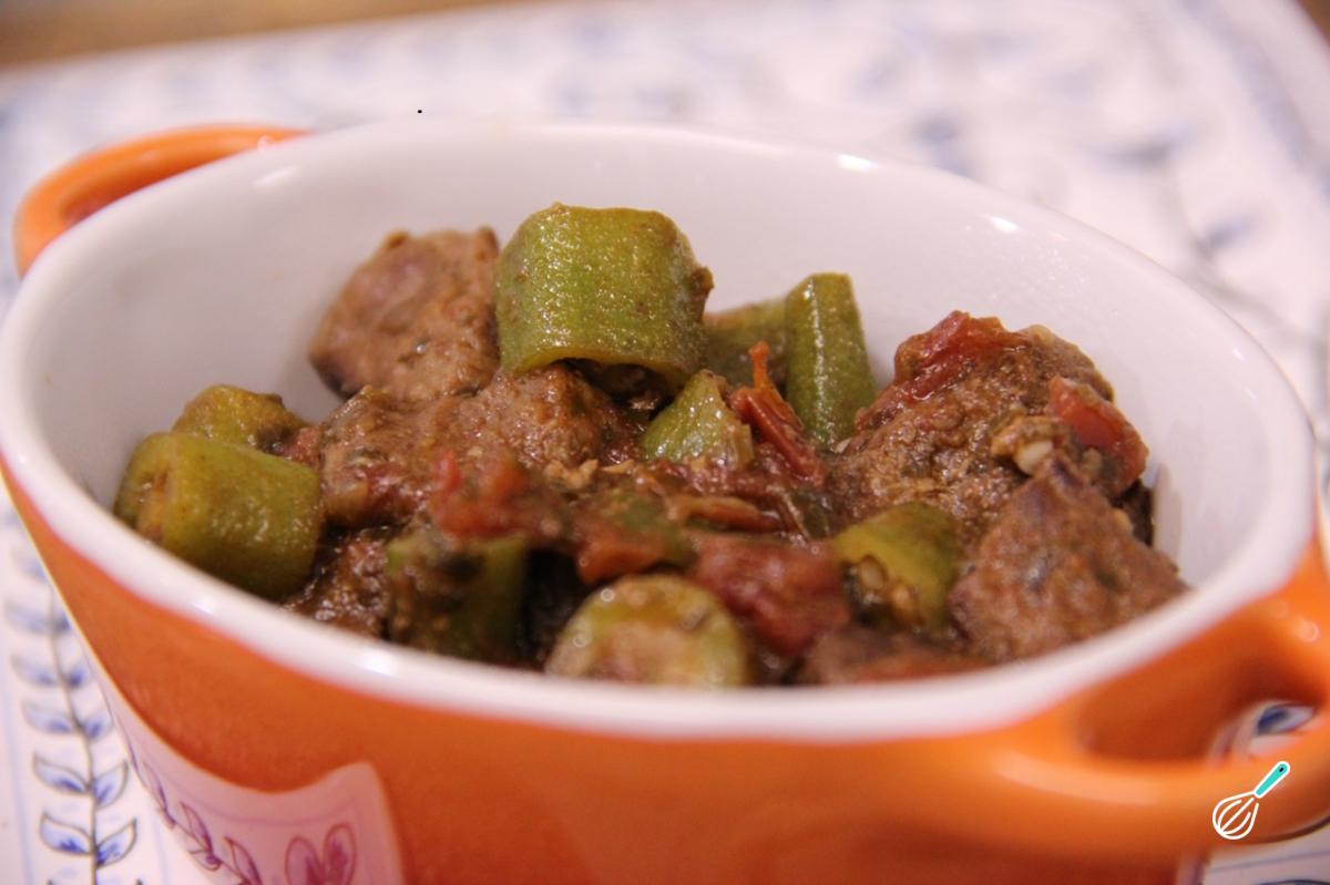 Receita de Quiabada baiana