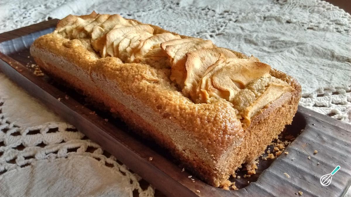 Receita de Bolo de maça com aveia fit