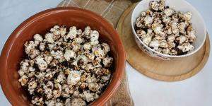 Receita de Pipoca doce fit