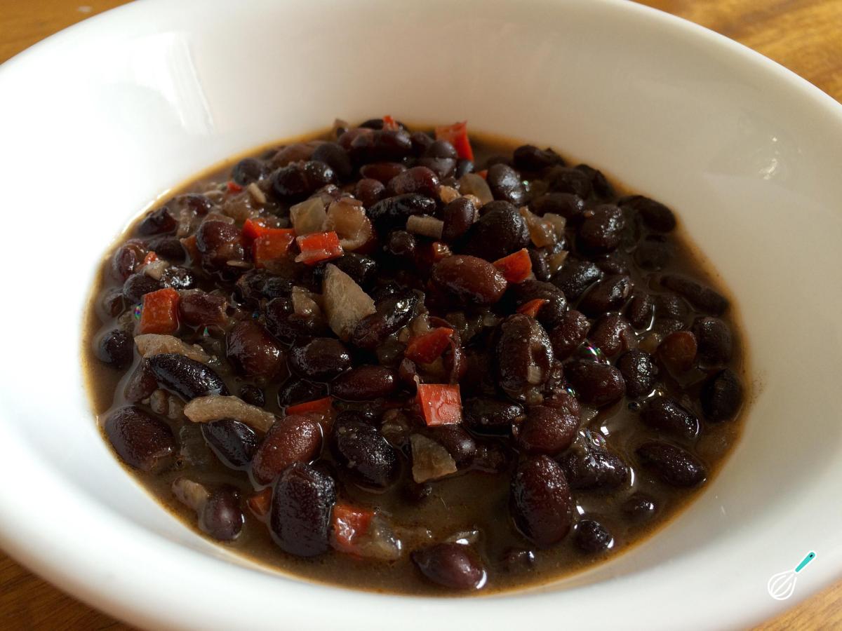 Receita de Feijão preto gostoso