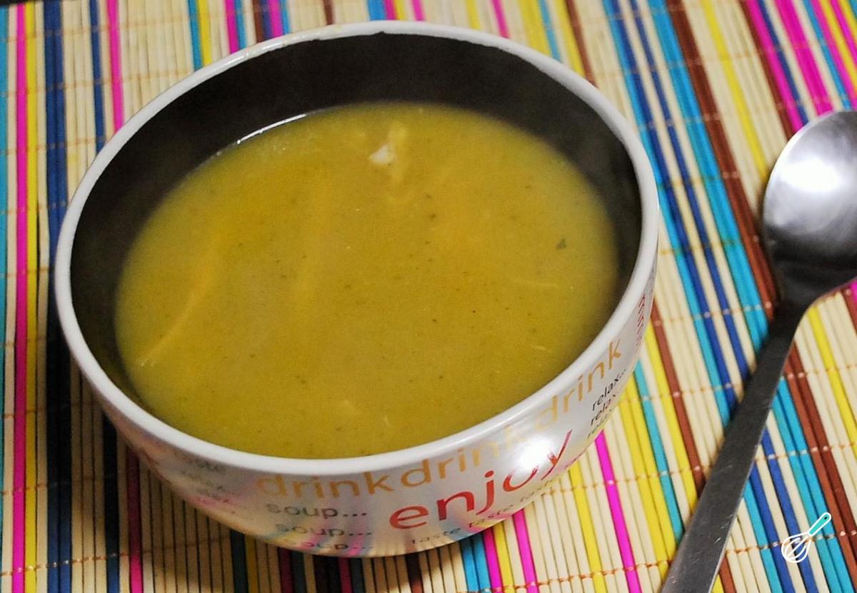 Receita de Sopa de frango com legumes