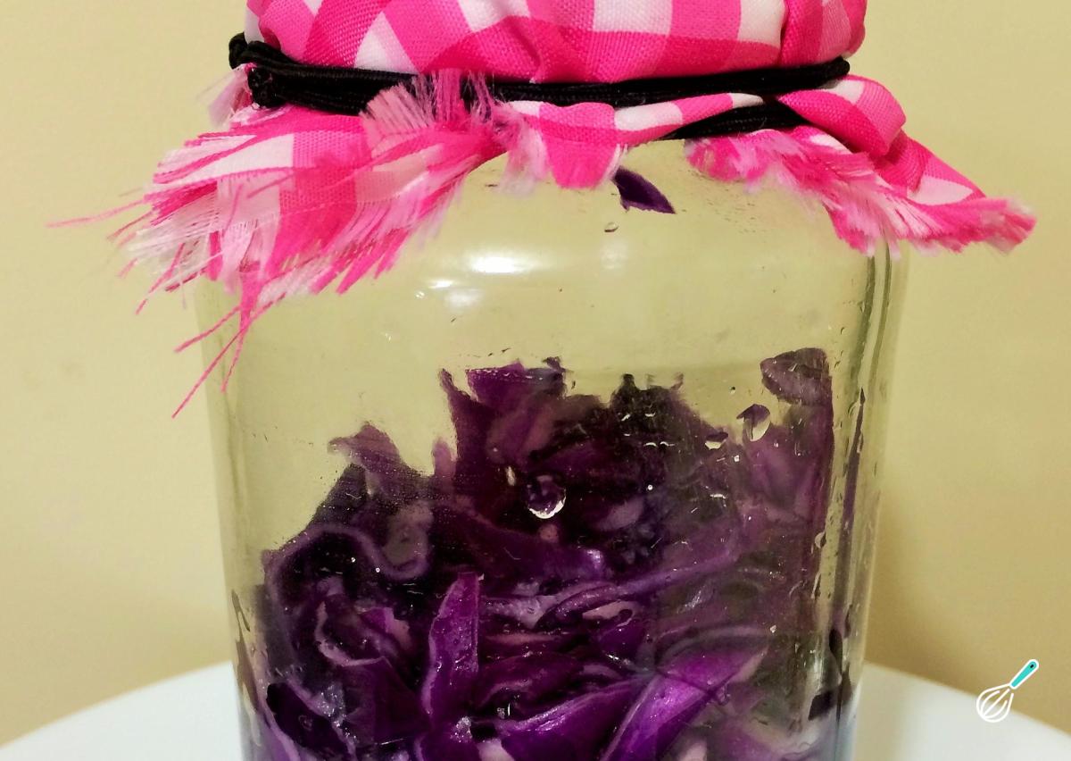 Receita de Chucrute de repolho roxo