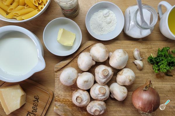 Receita de Penne ao funghi - Passo 1