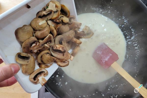 Receita de Penne ao funghi - Passo 16