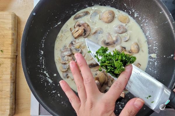 Receita de Penne ao funghi - Passo 17