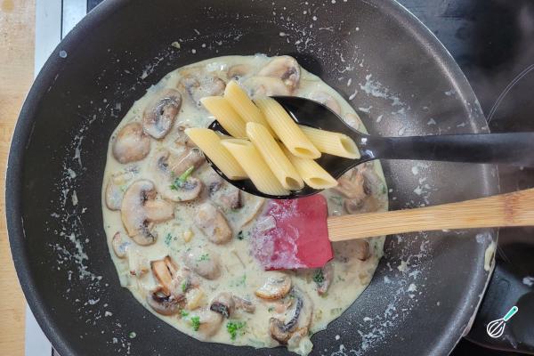 Receita de Penne ao funghi - Passo 18