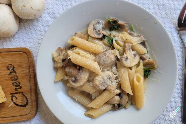 Receita de Penne ao funghi - Passo 19