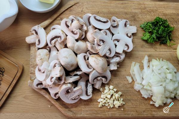 Receita de Penne ao funghi - Passo 3
