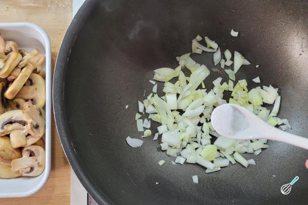 Receita de Penne ao funghi - Passo 7