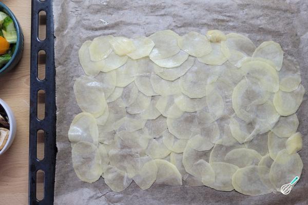 Receita de Lanche com batata - Passo 3