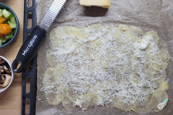 Receita de Lanche com batata - Passo 6