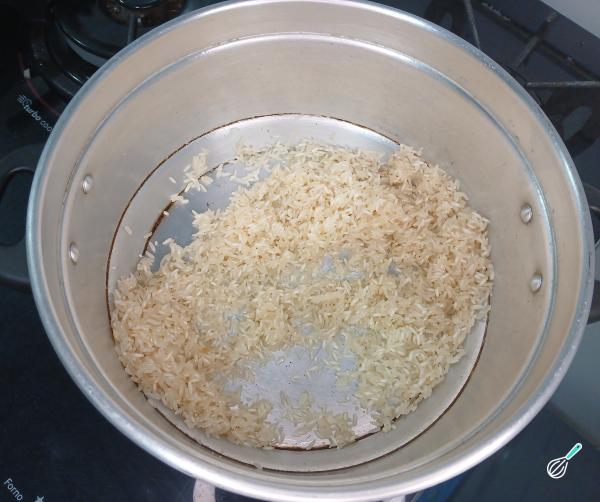 Receita de Arroz com lentilha e bacon - Passo 5