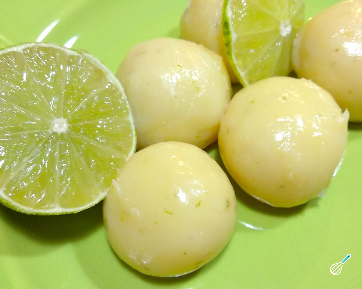 Receita de Brigadeiro gourmet de caipirinha