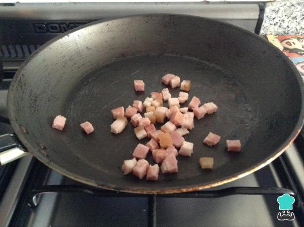 Receita de Macarrão à carbonara - Passo 4