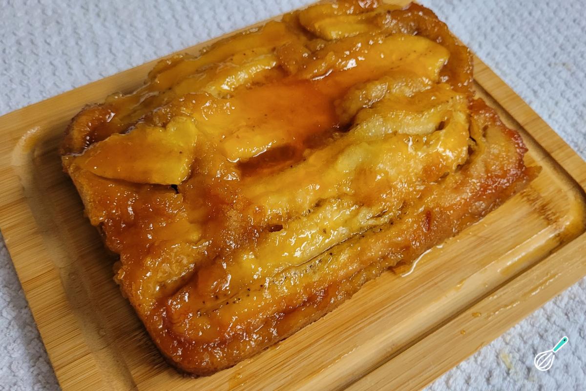 Receita de Bolo de banana invertido