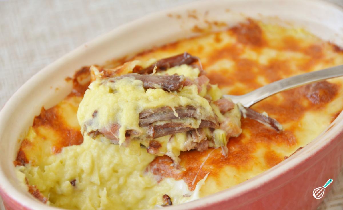 Receita de Escondidinho de mandioca