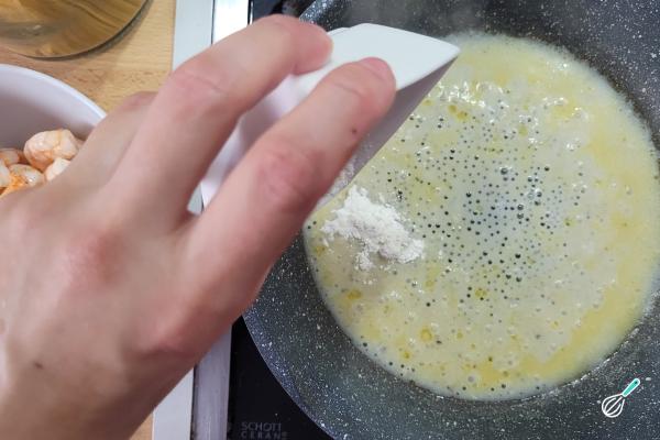 Receita de Linguine com camarão - Passo 5