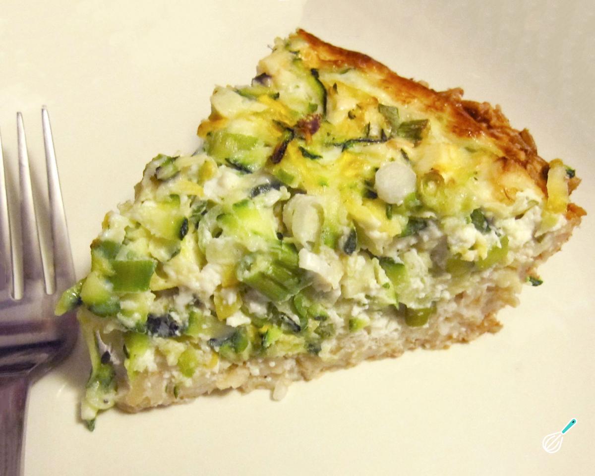 Receita de Torta de abobrinha cremosa