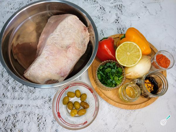 Receita de Escabeche de lagarto - Passo 1