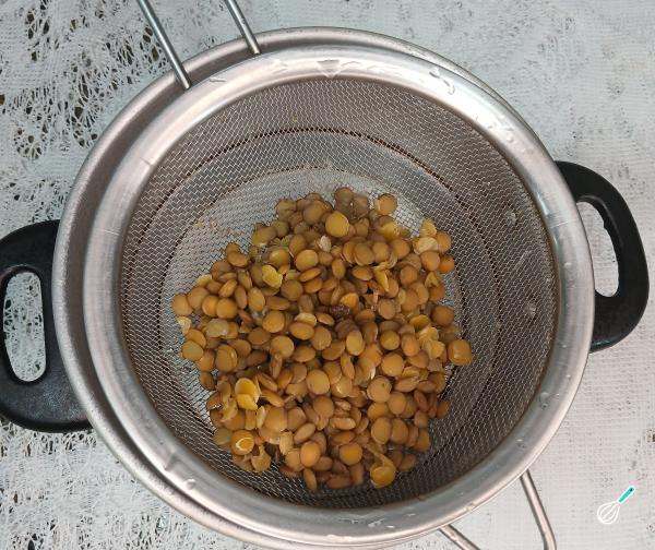 Receita de Arroz com lentilha árabe original - Passo 3