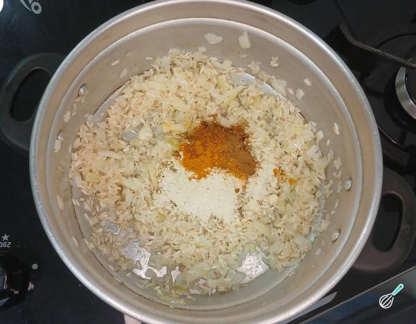 Receita de Arroz com lentilha árabe original - Passo 5