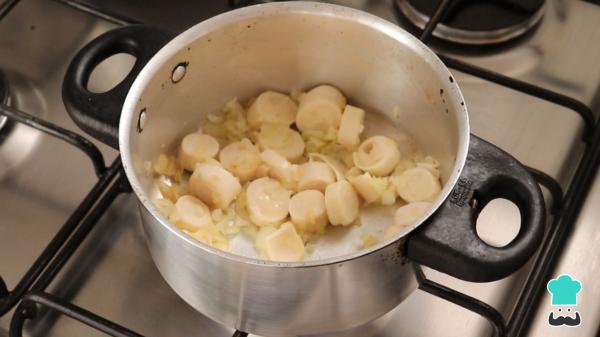 Receita de Estrogonofe vegetariano - Passo 3